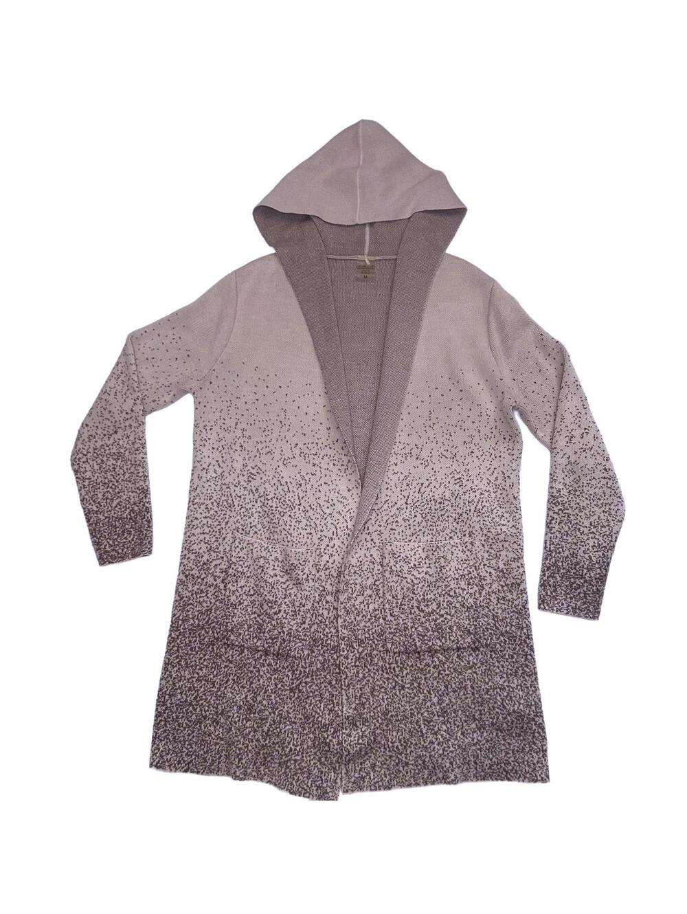 Calia Drape Cardigan Ombre print dusty pink size medium hoodie